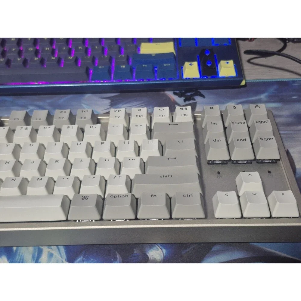 Keychron K8 Wireless Mechanical Keyboard K8 Optical White Backlight Red Switch
